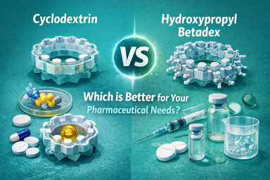 Cyclodextrin vs Hydroxypropyl Betadex: మీ ఫార్మాస్యూటికల్ అవసరాలకు ఏది మంచిది?